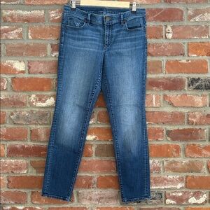 Loft Modern Skinny Jeans Pants Denim 30P Medium Wash